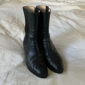 Chanel Midcalf Chelsea Boots